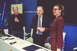 Panathlon Club La Spezia - Firma Protocollo d'intesa con il Comune La Spezia