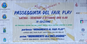 EWOS 2024 - Panathlon Club Latina - IV Passeggiata del Fair Play e dell’Inclusione