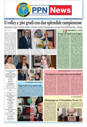 Panathlon Club Pavia - Notiziario n 174 Aprile 2025