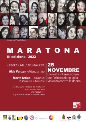 Maratona per la Giornata contro la violenza sulle donne - Panathlon International Club Mestre