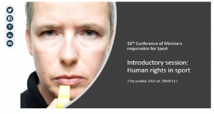EPAS - Conference (&quot;Human rights in sport&quot;) - 7th  December 2020