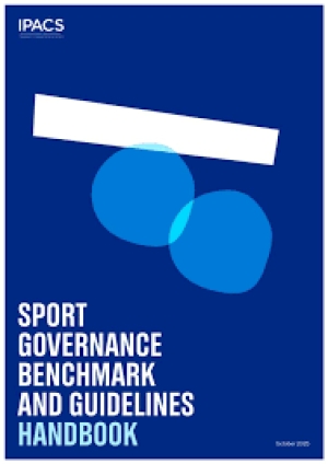 The IPACS Handbook on Sport Governance is now also available in Italian and German