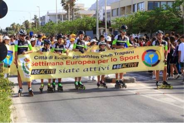EWOS 2023 - Panathlon International Club Trapani  - Inaugurato ad Erice il “Giardino dello sport Falcone e Borsellino”