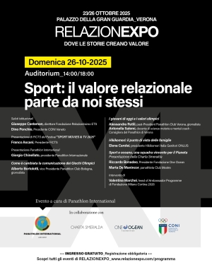 Panathlon International a RelazionExpo – Domenica 26 ottobre