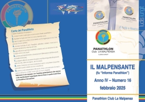 Panathlon International Club La Malpensa - Il Malpensante n 16 febbraio 2025