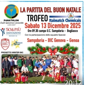 Panathlon Club Genova Levante - 22° Edizione della partita del Buon Natale
