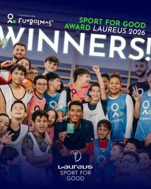 Fútbol Más premiata con il Laureus Sport for Good Award 2026