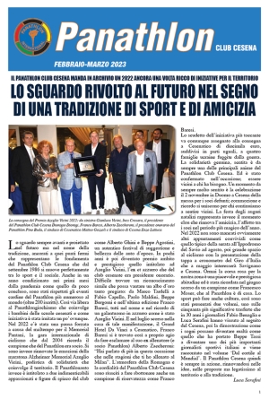 Panathlon International Club Cesena - Febbraio/Marzo 2023