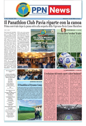 Panathlon Club Pavia - Notiziario n 178 Luglio 2025