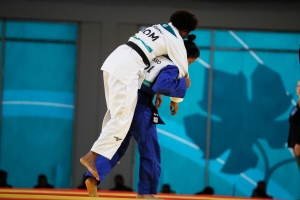 Erika Lasso, judoca colombiana, recibió premio Fair Play en los Juegos Panamericanos 2023