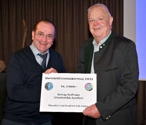 Panathlon International Club Aargau würdigt Aarefische