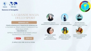 Panathlon International Club Senigallia - Webinar &quot;La Grande Magia dello Sport&quot;
