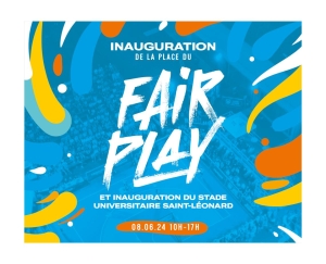 Fribourg - Inauguration de la place du Fair-Play