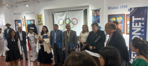 Panathlon Club Guayaquil - Exposicion notafilia y memorabilia deportiva después de 100 años de participacion de Ecuador en los Juegos Olimpicos