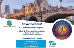 Ghent 2026: host city of the 23rd Panathlon International Congress, the 52nd General Assembly and the Jacques Rogge Award ceremony