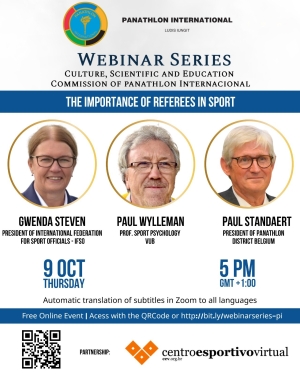 3° Webinar Series - "L’arbitro, portatore di valori nello sport"