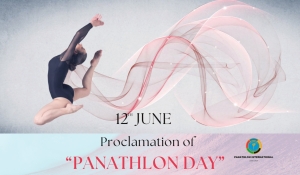 June 12th proclamation of “Panathlon Day”