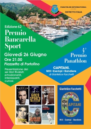 Premio Bancarella Sport 2025 – Portofino