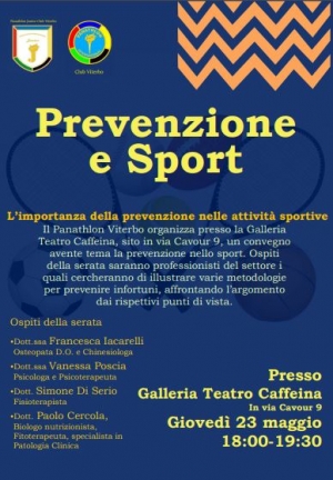 Viterbo - “Prevenzione &amp; Sport”