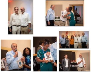 Entrega del Premio fair play del Panathlon International y FIMBA