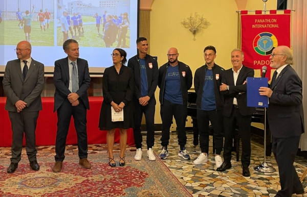 EWOS 2023 - Panathlon International Club Padova - Alla Polisportiva Pallalpiede il premio Fair Play del Panathlon Padova