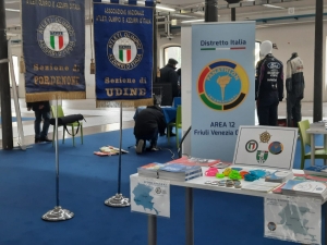 Al &quot;Villaggio dello Sport&quot; - #EYOF2023 - lo stand del Panathlon International Club di Udine