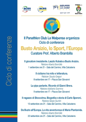 &quot;Busto Arsizio, lo Sport, l’Europa&quot; - Panathlon International Club la Malpensa
