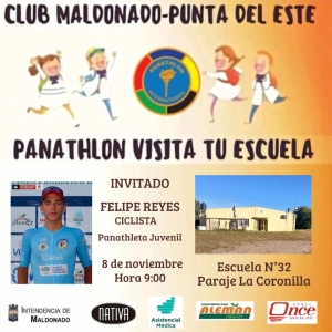 Panathlon Club Maldonado Punta del Este - Visitas a Escuela N°32 Paraje La Coronilla