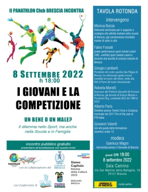 Brescia - Tavola Rotonda &quot;I Giovani e la Competizione&quot;
