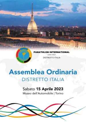 Assemblea Ordinaria Distretto Italia – 15 Aprile 2023 Torino
