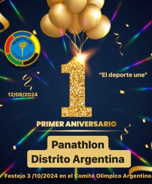 Panathlon Distrito Argentina - Primer Aniversario