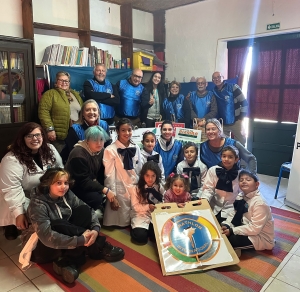 Panathlon Club Maldonado - Punta del Este -  Visita a la Escuela Rural Rural N° 62 de Las Cañas