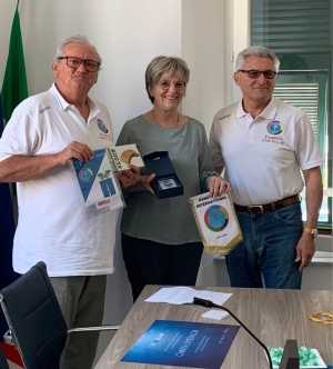 Der PI Club Vercelli besucht den internationalen Sitz von Panathlon International