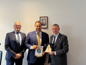 Incontro a Bruxelles tra Panathlon International e l’Ambasciatore Italiano al Parlamento Europeo