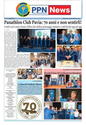 Panathlon Club Pavia - Notiziario n 177 Luglio 2025