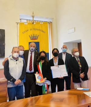 Rimini - Dal Panathlon Club tre “targhe etiche” per giovani sportivi e genitori in dono al Comune di Verucchio
