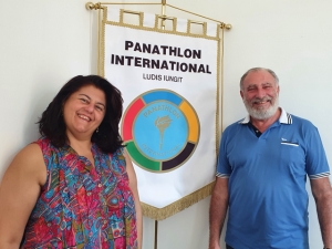 Visita alla Sede del Panathlon International del socio Biagio Mugione del Club di Frattamaggiore.