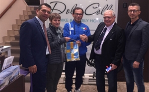 P.C. Verona 1954 - Visita azzurra del Club