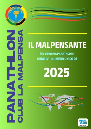 Panathlon International Club La Malpensa - Il Malpensante numero unico 2025